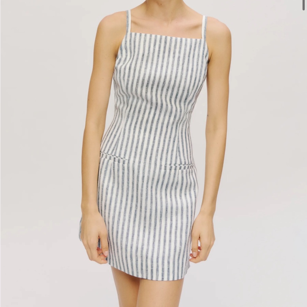 Reformation Phillipa linen dress